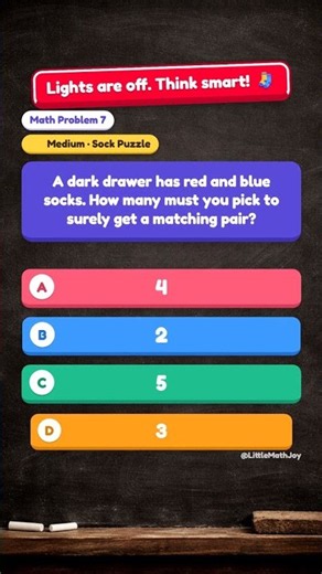 Can You Solve This Fun Math Word Problem ? 🔢 | Kids Quiz #shorts