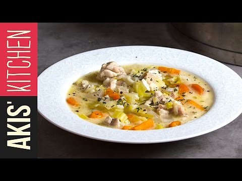 Greek Chicken Soup | Akis Petretzikis