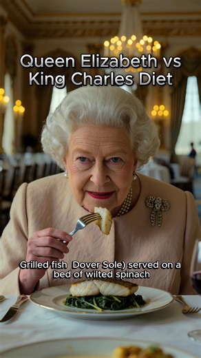 Queen Elizabeth vs King Charles Diet! Which one is the best!? #foodhistory #foodasmr #quuenelisabethdiet #kingcharlesdiet #fyp
