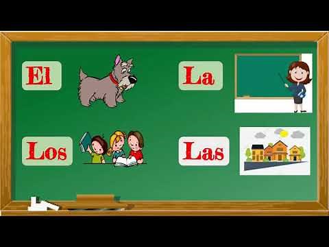 EL ARTÍCULO PARA NIÑOS DE 1ro y 2do DE PRIMARIA