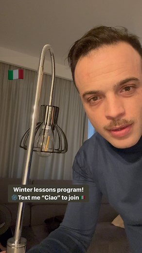 ❄️Winter lessons program! Text me “Ciao” to join🇮🇹 #learnitalian #italianlanguage #grammar #italianforbeginners #italianvocabulary #méxico #usa #uk #canada #australia #brasil #wlochy #learnitalian #italyan #italienisch #olaszország #итальянскийязык #イタリア留学 #aprender #idiomaitaliano #Italian #ιταλία #línguaitalia #italienischlernen #이탈리아 #итальянскийязык #apprendreitalien #italian | The Italian Language Boss
