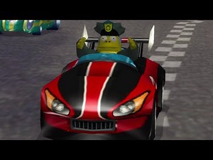 Chief Wiggum (Simpsons) in Mario Kart Wii