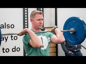 Racking the Power Clean with Phil Meggers