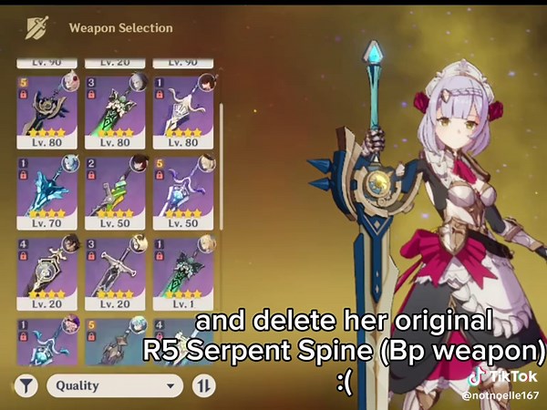 Noelle Genshin Impact Character Guide - Scam Warning