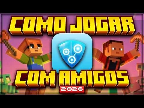 COMO JOGAR MINECRAFT COM AMIGOS VIA VPN | TUTORIAL 2026