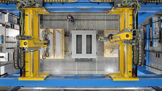 GEORG | High automatic stacking of distribution transformer cores – Ground for smart manufacturing