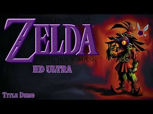 The Legend of Zelda: Majora’s Mask: Title Demo (Surround) HD