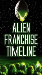 COMPLETE Alien Franchise Timeline 👽 #alien #alienearth #alienfranchise #horror #horrormovies