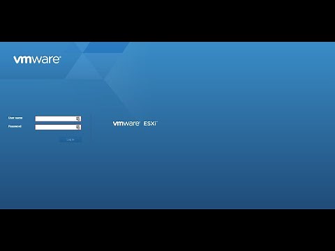 How to install and setup VMware ESXi 7.0