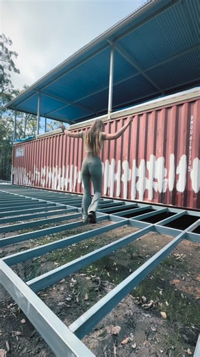 Can you bloody believe it?! That’s a wrap on ALL of the container window cut outs for my container house! 🤯 Next step I’m cutting out the biggest section yet, 5 METERS for my huge bi fold front doors 😍 | Barefoot wanderer