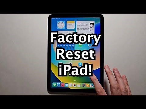 How to Factory Reset iPad! (FULL Steps - 2024)