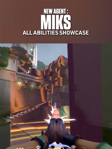 New Agent Miks Abilities Showcase in Valorant