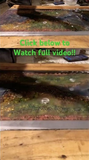 This epoxy mistake nearly ruined everything #shorts #woodworking #tutorial