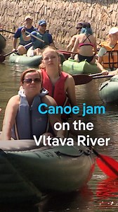 4K views · 12 reactions | Canoe jam on the Vltava River The Vltava in the Czech Republic is a popular destination for canoeists and boat tourists. However, the river is now becoming increasingly crowded. | DW Stories | Facebook