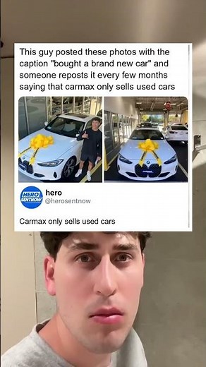 Carmax only sells used cars