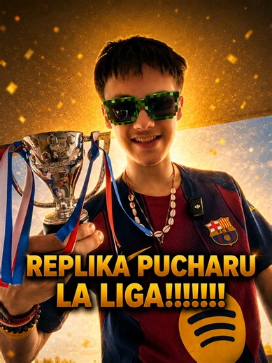 REPLIKA PUCHARU LA LIGA 🏆🇪🇸 BARCA NIE ZAPOMNIAŁA O NAJWIĘKSZYM KIBICU 💙❤️😈 DOSTAŁEM TO TROFEUM 🏅🫶 JAKO TRZECI POLAK XD 🇵🇱 CZY KTOŚ INNY MA TAKĄ REPLIKĘ? WĄTPIĘ 😅 ALE JEŚLI MACIE TO DAJCIE ZNAĆ W KOMENTARZU! ⚽🔥 #mikino #laliga #campeones #fcbarcelona #fyp