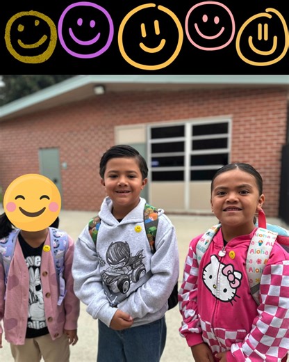 Wescove Elementary School on Instagram: "Fun fact: World Smile Day was started by Harvey Ball, the artist who created the famous yellow smiley face back in 1963!   A little reminder that smiles are contagious—our campus was filled with smiles - share yours today. You never know whose day you’ll brighten with just one smile! #wescovewcusd #westcovinausd"