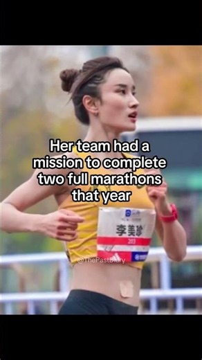 Chinese Runner Finished a Marathon While Bleeding During Her Period #sports #runner #marathon #women