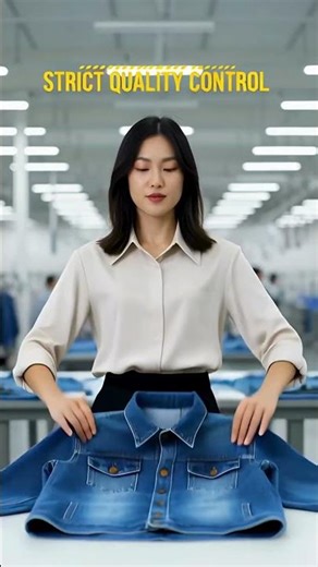 How Iconic Denim Jackets Are Crafted #manufacturing