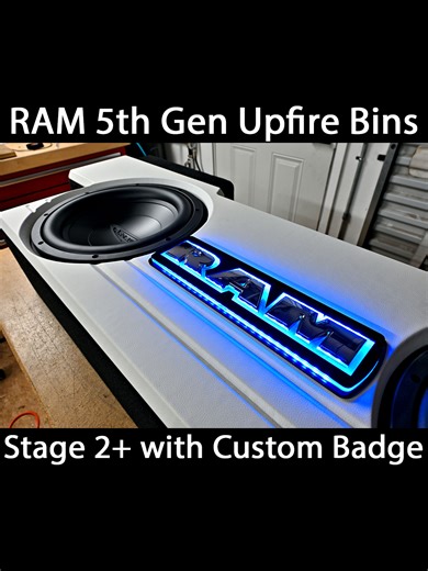 Custom Sub Box for 2019 Ram 5th Gen Crew Cab