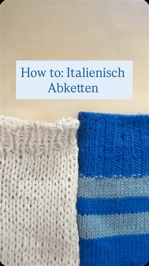 Christina | Your Knit Tech Bestie | Du bist nicht schlecht im Stricken. Dein Abkettrand ist kein Fehler — sondern ein Technikthema. Italian Bind Off sieht deshalb so sauber... | Instagram