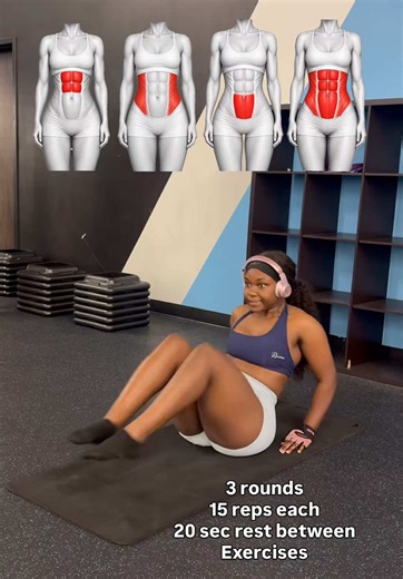 Killer Core Workout Build strength feel the burn with this core routine. Full 12-Week Program 🔗 in bio. My program shows you step-by-step. #coreworkout #abworkout #deepcore #womensfitness #fitnesstips