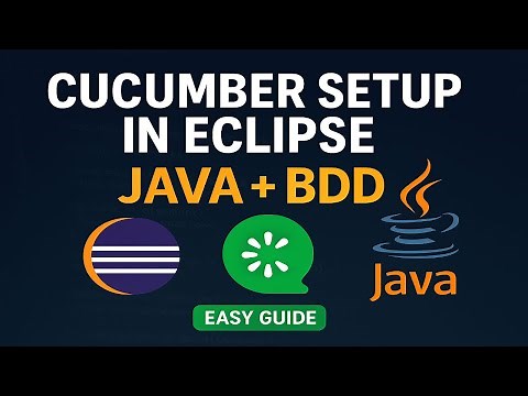 How to Set Up Cucumber in Eclipse Using Java | BDD with Cucumber in Eclipse | Easy Setup Guide
