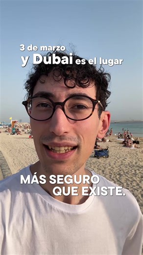 Dubai es seguro. Antes las guerras se peleaban con armas. Hoy se pelean con información. El problema es que con la inteligencia artificial… la mentira ahora puede parecer más real que la verdad o mezclarse con ella. Crean solo en sus ojos