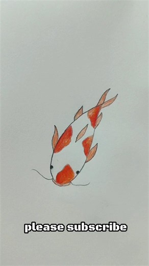 Most easy Koi Fish Art in Just Minutes 🐟✨