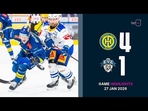 HC Davos vs. EV Zug - Game Highlights