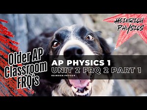 AP PHYSICS 1: Unit 2 FRQ 2 Part 1 (AP Classroom)