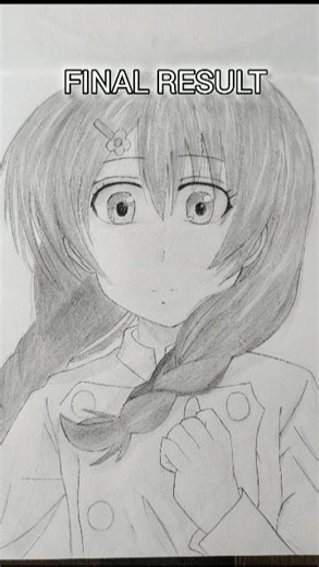 Part 2 Shading Megumi Tadokoro #drawing #sketch #animeartshading #foodwarsshokugekinosoma #anime