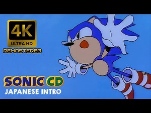 Sonic CD Opening |Japanese| [4K 60FPS Remastered]