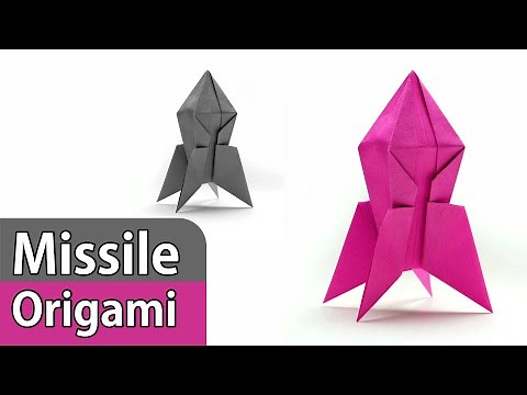How To Origami Missile ; Origami Easy