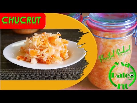 Cómo hacer Col blanca o Repollo FERMENTADO con Zanahoria❓ Chucrut CASERO crudo sin PASTEURIZAR 🦠🧫🔬