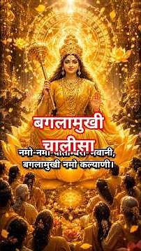 Baglamukhi Chalisa Superfast with Lyrics | Protection, Positivity & Peace | बगलामुखी चालीसा