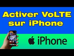 Comment activer VoLTE sur iPhone
