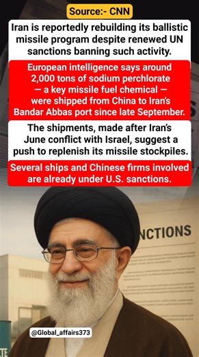 46K views · 238 reactions | Iran Rebuilds Missile Program Despite UN Sanctions | Globalaffairs373 | Facebook