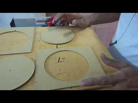 X-WOOD - CORTES EM CIRCULO COM TICO TICO INVERTIDA - COMO FAZER - HOW TO