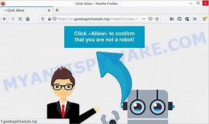 Goodcaptchastyle.top POP-UP SCAM (Virus removal guide) - MyAntiSpyware