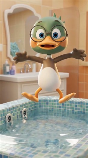 Why Barty Hates Bath Time 😭 | Dack and Barty #animation