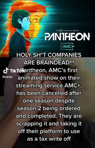 Cancelled Pantheon Show: Piracy the Only Option