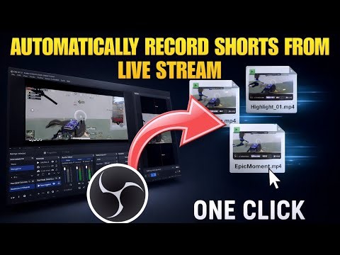 How to Record Your BEST Live Stream Moments Automatically | OBS Studio Tutorial (2026)