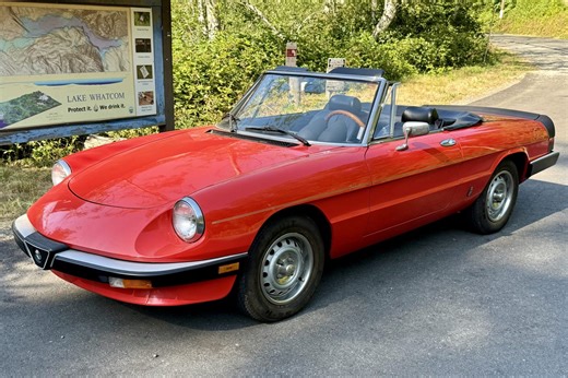 No Reserve: 1985 Alfa Romeo Spider Graduate 5-Speed