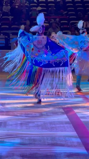 Women’s fancy dancer💙 #indigenous #powwow #fancy #dance #beauty #culture #nativeamerican #shorts
