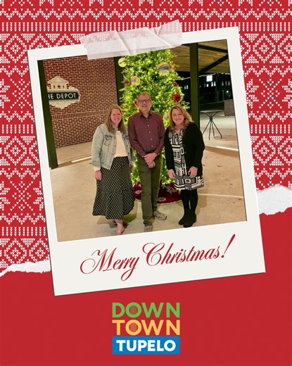 ✨ What a year it’s been in Downtown Tupelo. From exciting new spaces and fresh traditions to moments that put our Main Street in the national spotlight, 2025 has been one for the books. We’re so grateful for a community that continues to grow, gather, and show up. Wishing everyone a very Merry Christmas — and here’s to even more ahead. 🎄❤️ The Downtown Tupelo office will be closed December 25 and December 26. We will be back on Monday, December 29 to gear up for NYE! 🎉 The fun never stops in D