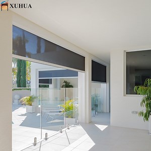 [Hot Item] Xuhua Electric Window Vertical Insect Screen Blind Spring Mechanism Zipper Outdoor Blinds