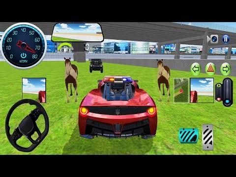 New Ferrari Car Driving - in Animal Forest 3D Driving Android Gameplay