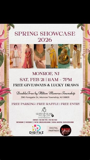 SHOPPING SHOWCASE 2026, monroe new jersey, by @a2silverlining #radiospicenortheast | Radio Spice Northeast America