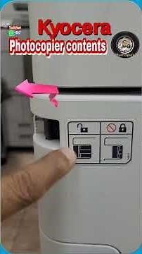 How to fix Kyocera this error code 3100 and its location FS6025MFP | #shorts #subscribe #kyocera